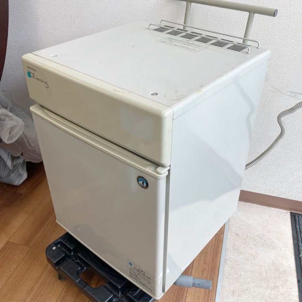 8052☆ HOSHIZAKI ホシザキ 全自動 製氷機 IM-15CL 形 卓上型 アイス