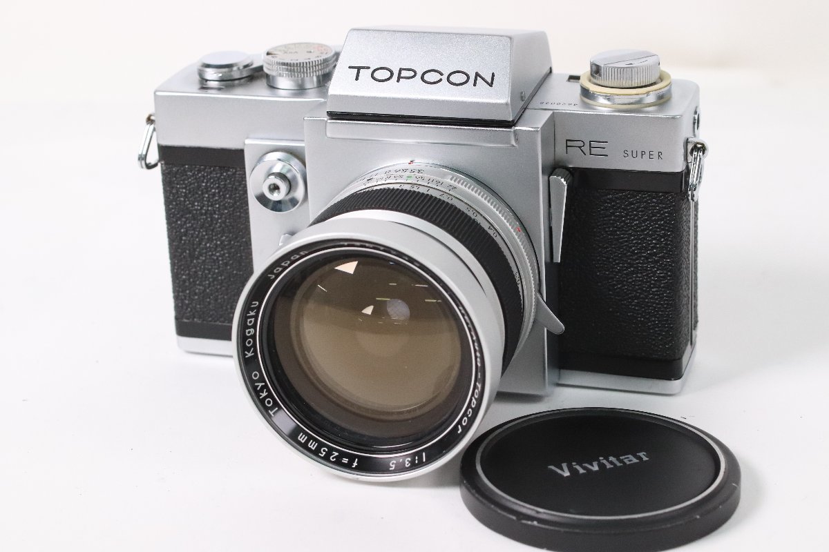 RE SUPER TOPCON トプコン Topcon 5.8cm 58mm カメラ + TOPCOR - F1.8