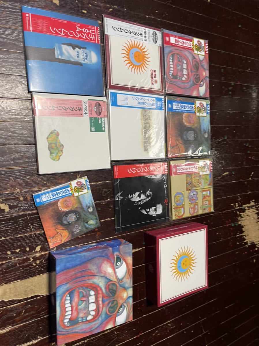 キング・クリムゾン 7インチサイズ king crimson 紙ジャケ ターコイズ