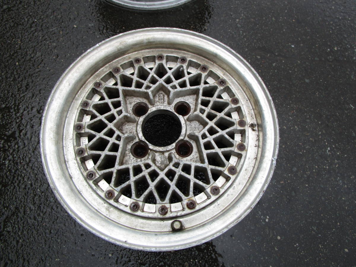 29】旧車 スピードスター SSRメッシュ 13インチ 5.5J +32 PCD100 1本