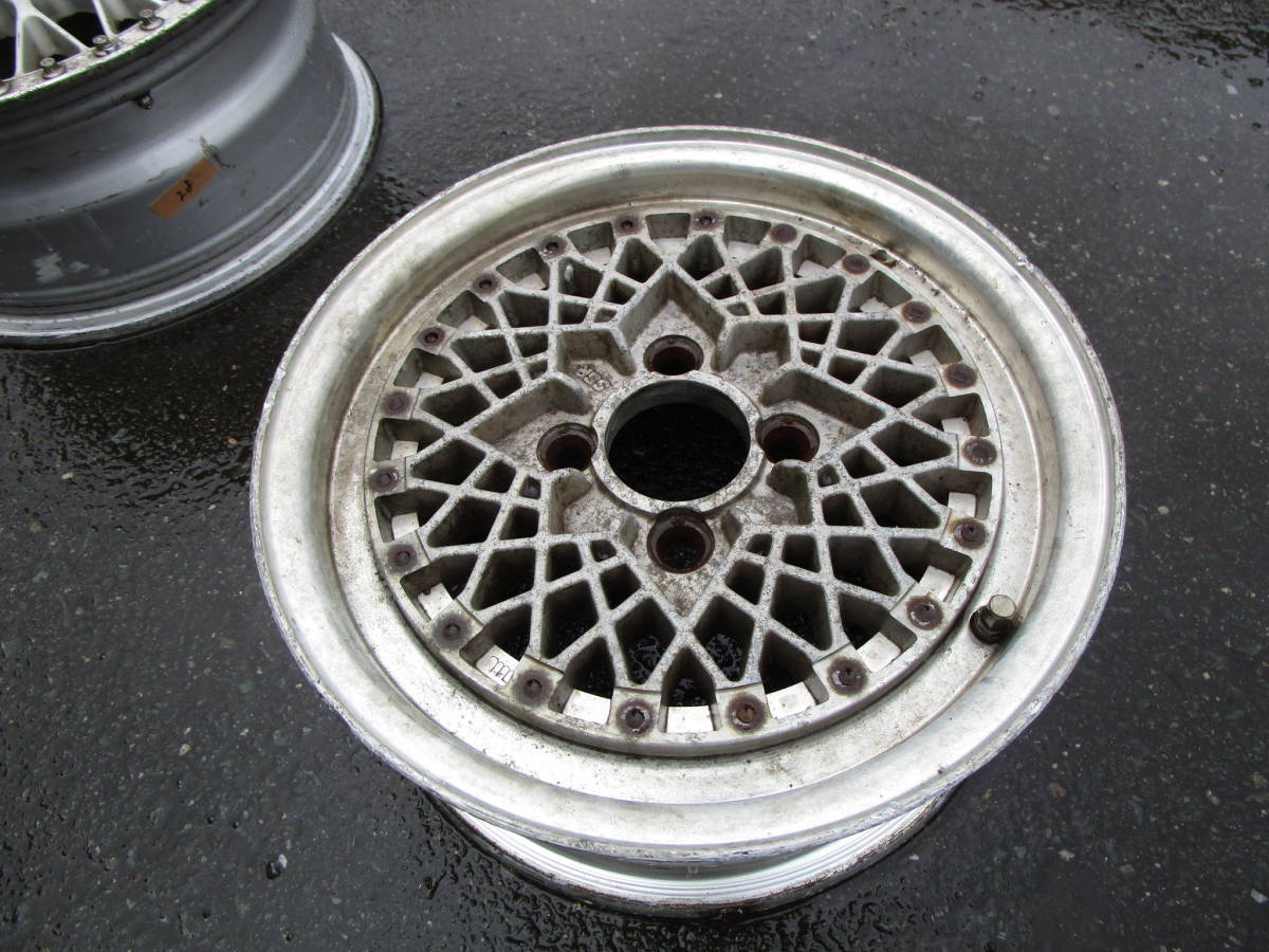 29】旧車 スピードスター SSRメッシュ 13インチ 5.5J +32 PCD100 1本