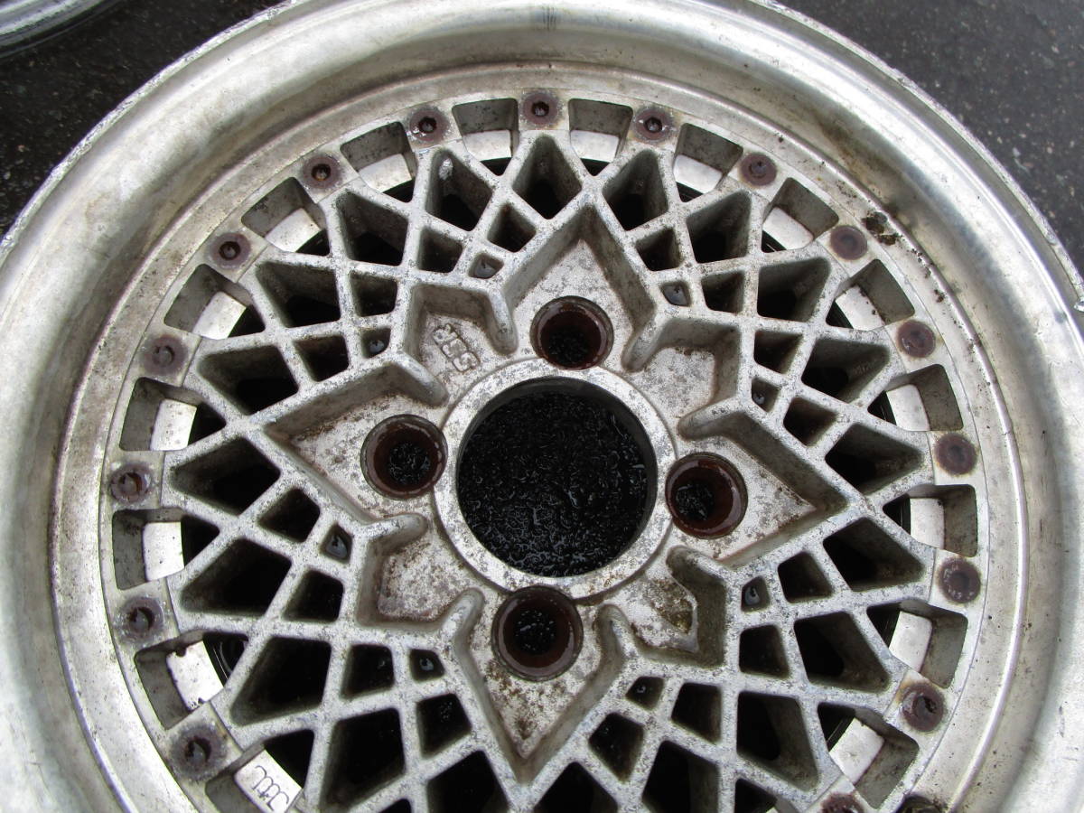 29】旧車 スピードスター SSRメッシュ 13インチ 5.5J +32 PCD100 1本