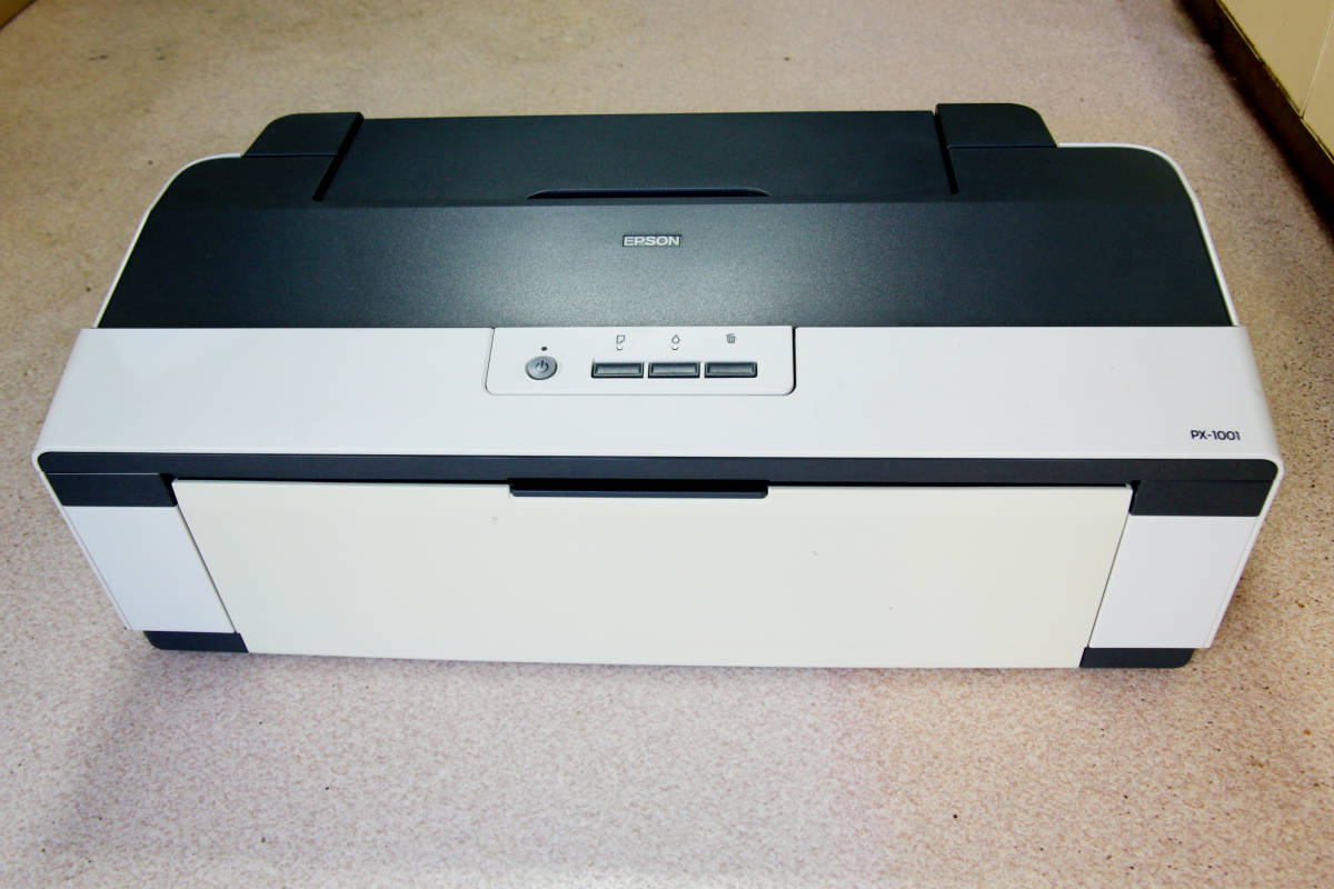 EPSON Colorio インクジェットプリンター PX-1001 A3ノビ対応 CD⁄DVD 