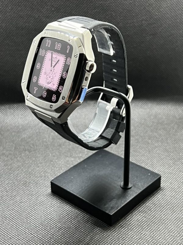 44mm watch メタル apple 45mm Apple カスタム ラバーバンド 金属
