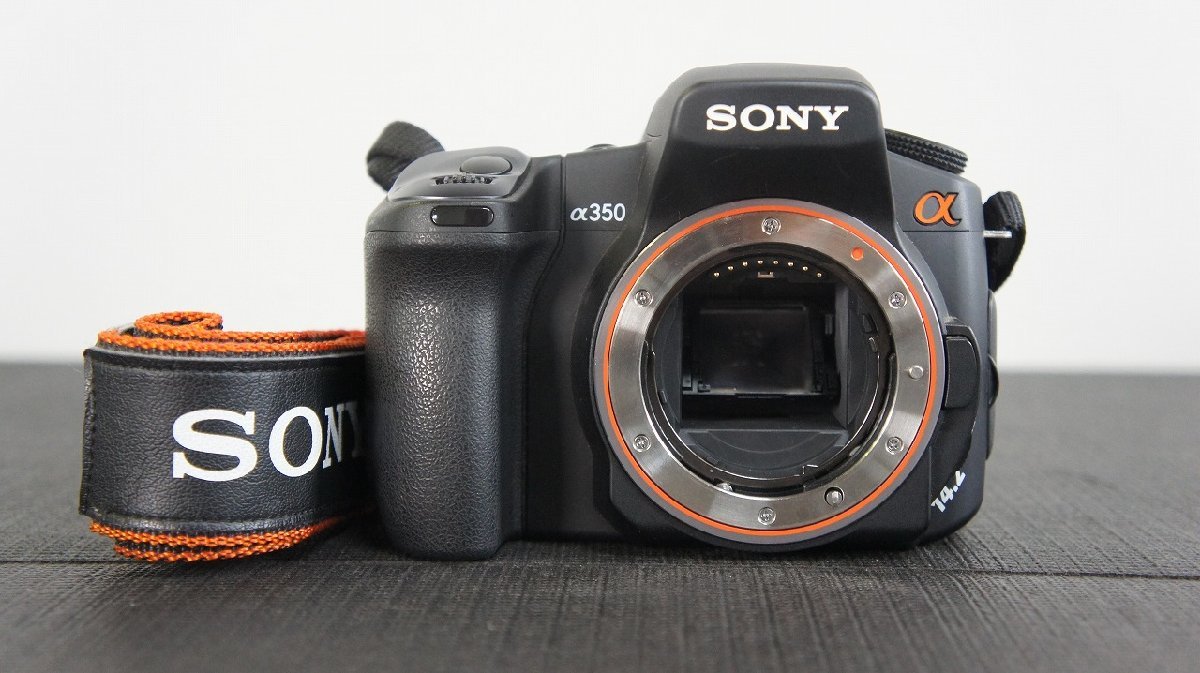 Sony Alpha - DSLR-A350 Camera SLR a350 Black 14.2MP (Body Only 