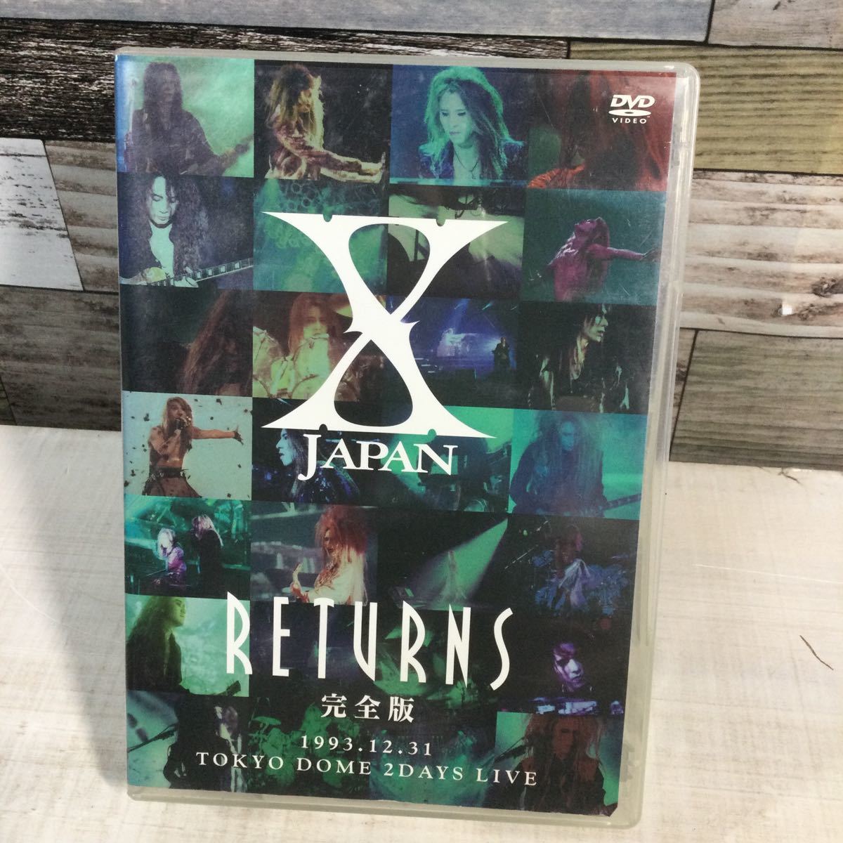  Ｘ ＪＡＰＡＮ ＲＥＴＵＲＮＳ 完全版 １９９３ １２ ３１／Ｘ ＪＡＰＡＮ 品(ジャパニーズポップス)｜売買されたオークション情報、yahooの商品情報をアーカイブ公開 - オークファン ジャパニーズポップス