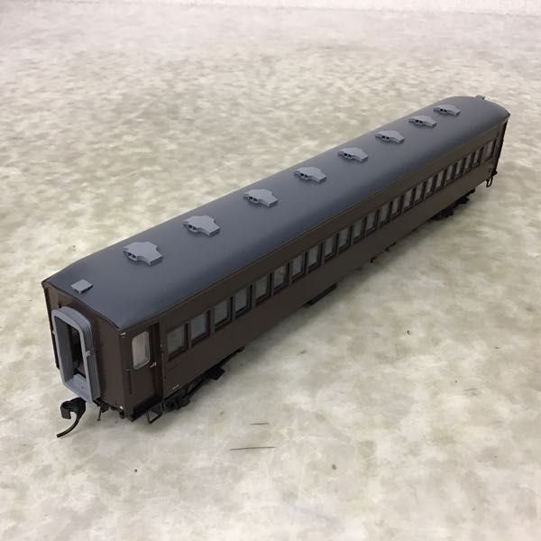 スハ32 丸屋根車 更新扉 (SG) ぶどう色2号 HOゲージ (天賞堂製) 1円〜 天賞堂 HOゲージ スハ32系客車 スハ32 丸屋根車 ぶどう色2号