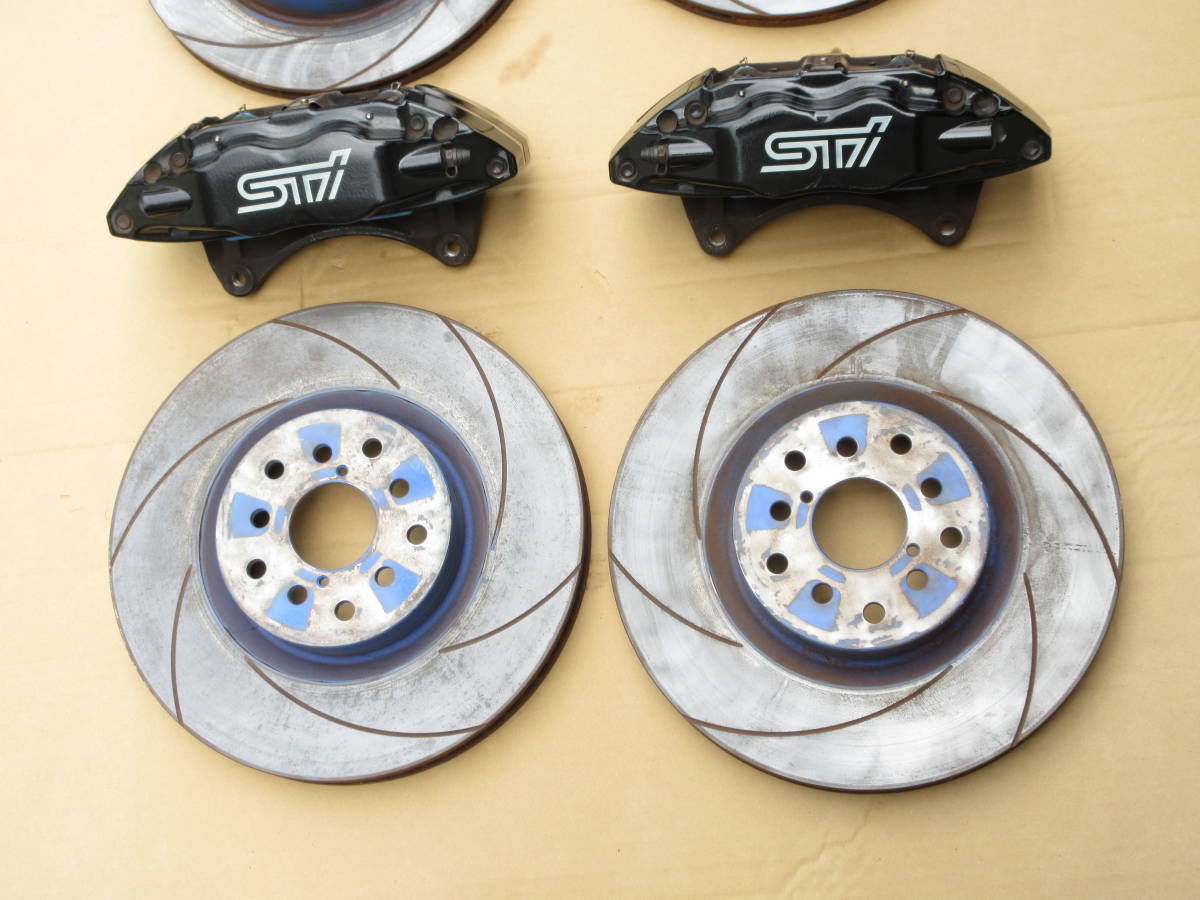 即決 走行少 美品 ブレンボ キャリパー キット 4POT 2POT zn6 brz 86 