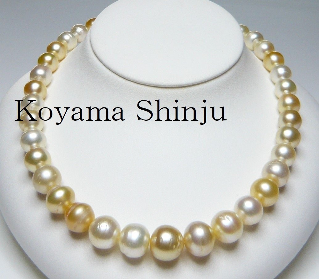 小山真珠 １円 感謝企画 現品限り 絶品カラー 9.6-13.4ミリ 特大白蝶真珠マルチパールネックレス(白蝶（しろちょう）真珠)｜売買されたオークション情報、yahooの商品情報をアーカイブ公開 - 白蝶（しろちょう）真珠