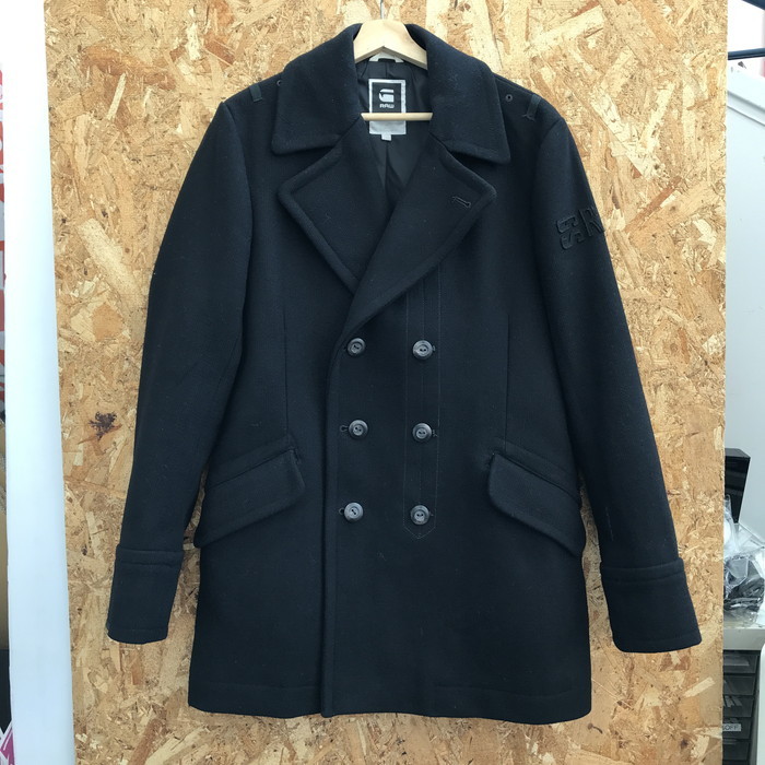 限定SALE，お得 G-STAR RAW ロングコート メンズ ブラック 表記サイズ：L jgg(Lサイズ)｜売買されたオークション情報、yahooの商品情報をアーカイブ公開 - オークファン Lサイズ