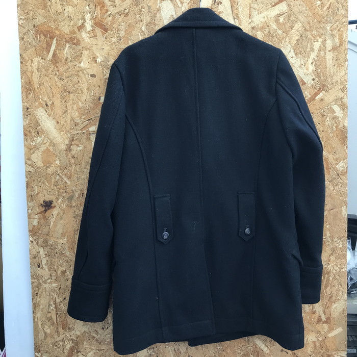 RAW G-STAR ロングコート THE ステンカラーコートの人気 BLANKET G-STAR RAW ロングコート メンズ ブラック 表記サイズ：L [jgg]