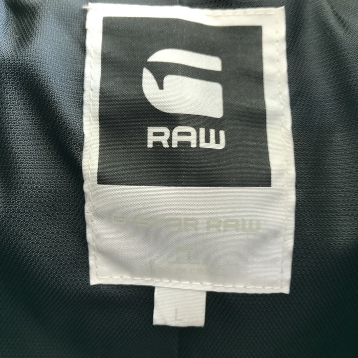 RAW G-STAR ロングコート THE ステンカラーコートの人気 BLANKET G-STAR RAW ロングコート メンズ ブラック 表記サイズ：L [jgg]