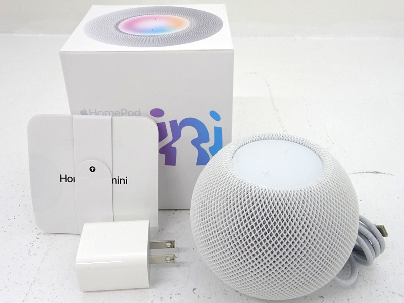 ☆中古☆Apple(アップル) HomePod mini MY5H2J/A ホワイト スマート