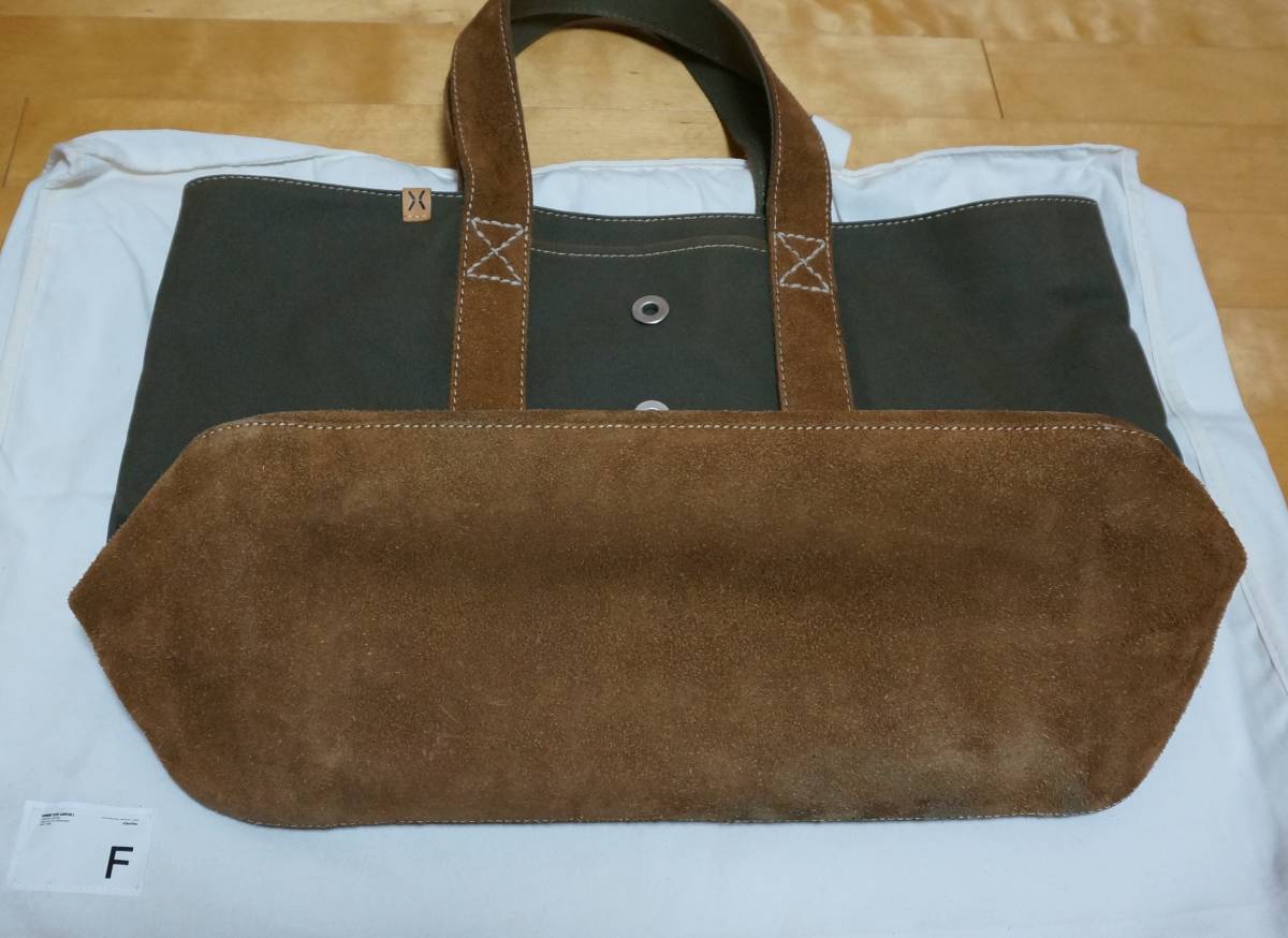 visvim HOMER TOTE CANVAS L OLIVE ビズビム ホーマー トート バッグ オリーブ