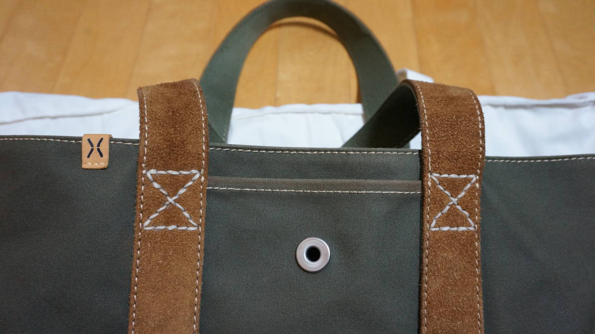 visvim HOMER TOTE CANVAS L OLIVE ビズビム ホーマー トート バッグ オリーブ