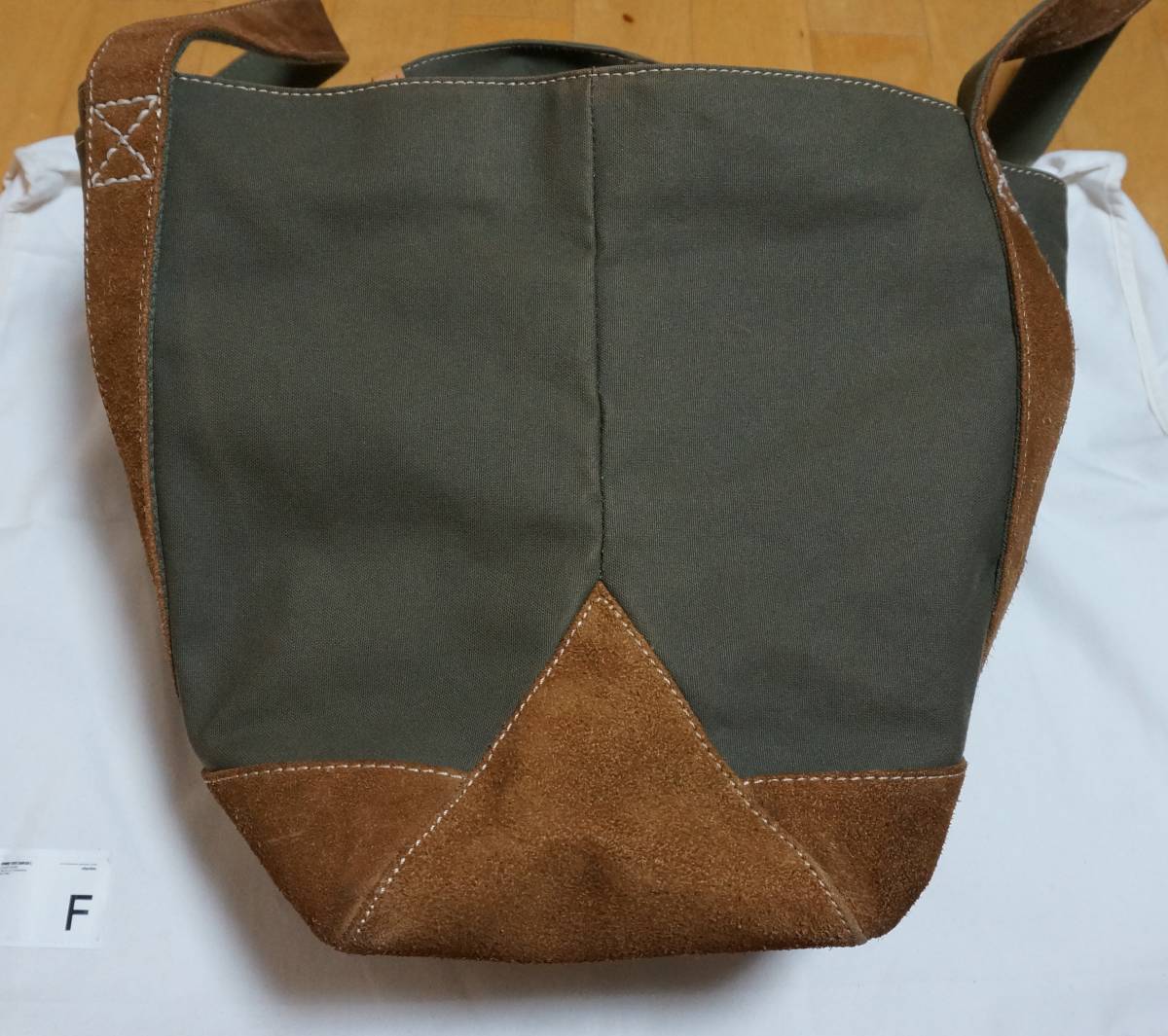 visvim HOMER TOTE CANVAS L OLIVE ビズビム ホーマー トート バッグ オリーブ
