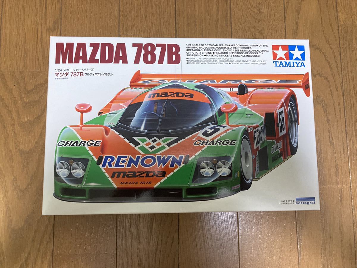 タミヤ 1/24 スポーツカーシリーズ マツダ787B 未組立 【公式通販】