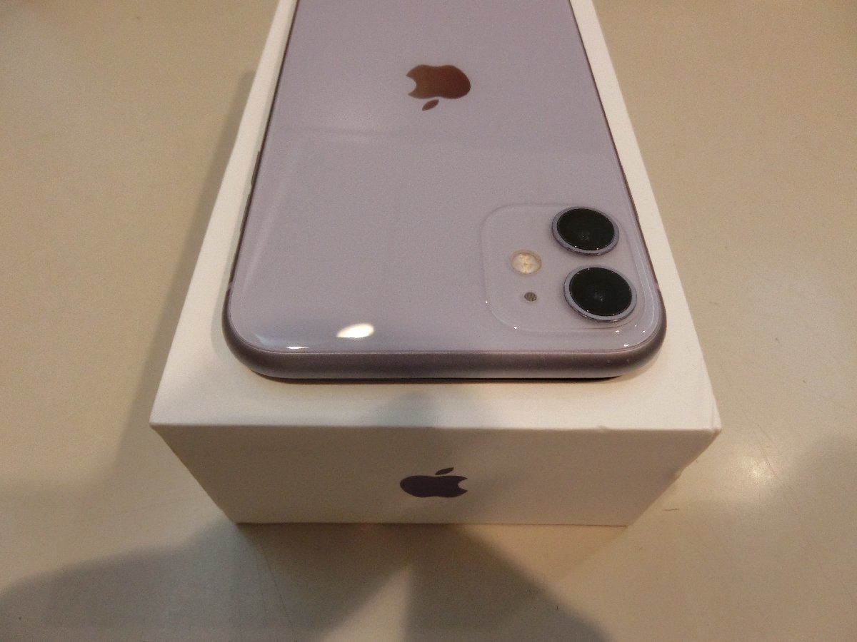 SIMフリー☆iPhone11 128GB パープル 中古品☆ - Apple iPhone 11