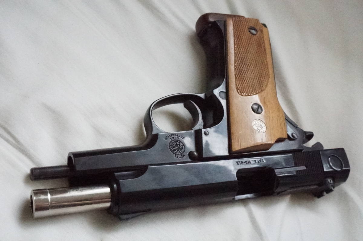 S&W M59 パックマイヤーラバーグリップ付き MGC モデルガン S&W M59 パックマイヤーラバーグリップ付き MGC モデルガン 【公式通販】