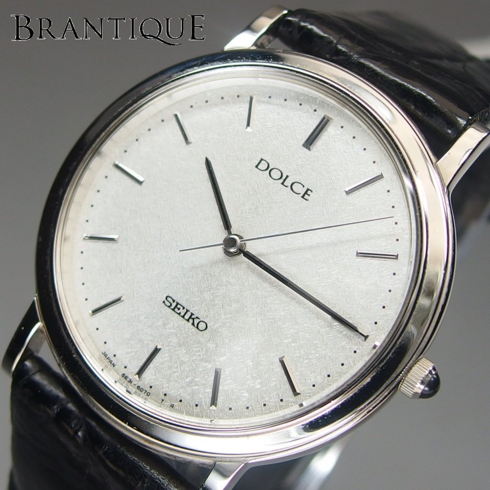 ドルチェ セイコー SEIKO 5E31-6D30 DOLCE - 稼働品 1993年8月製造 