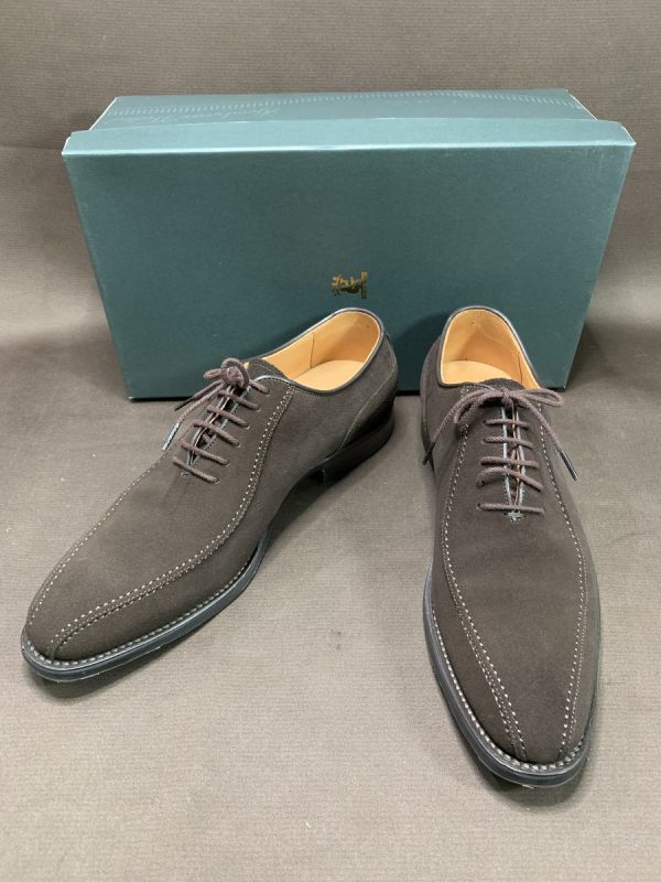 ★ 本革 即決☆イタリア製 ANTONIO RUFO☆25.5cm レザービジネスシューズ