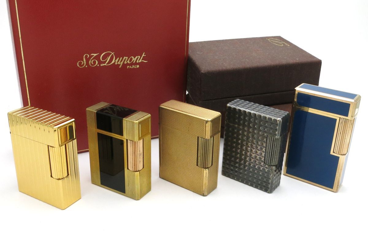 1000円スタート ガスライター 5点 S.T.DUPONT デュポン ライン1 