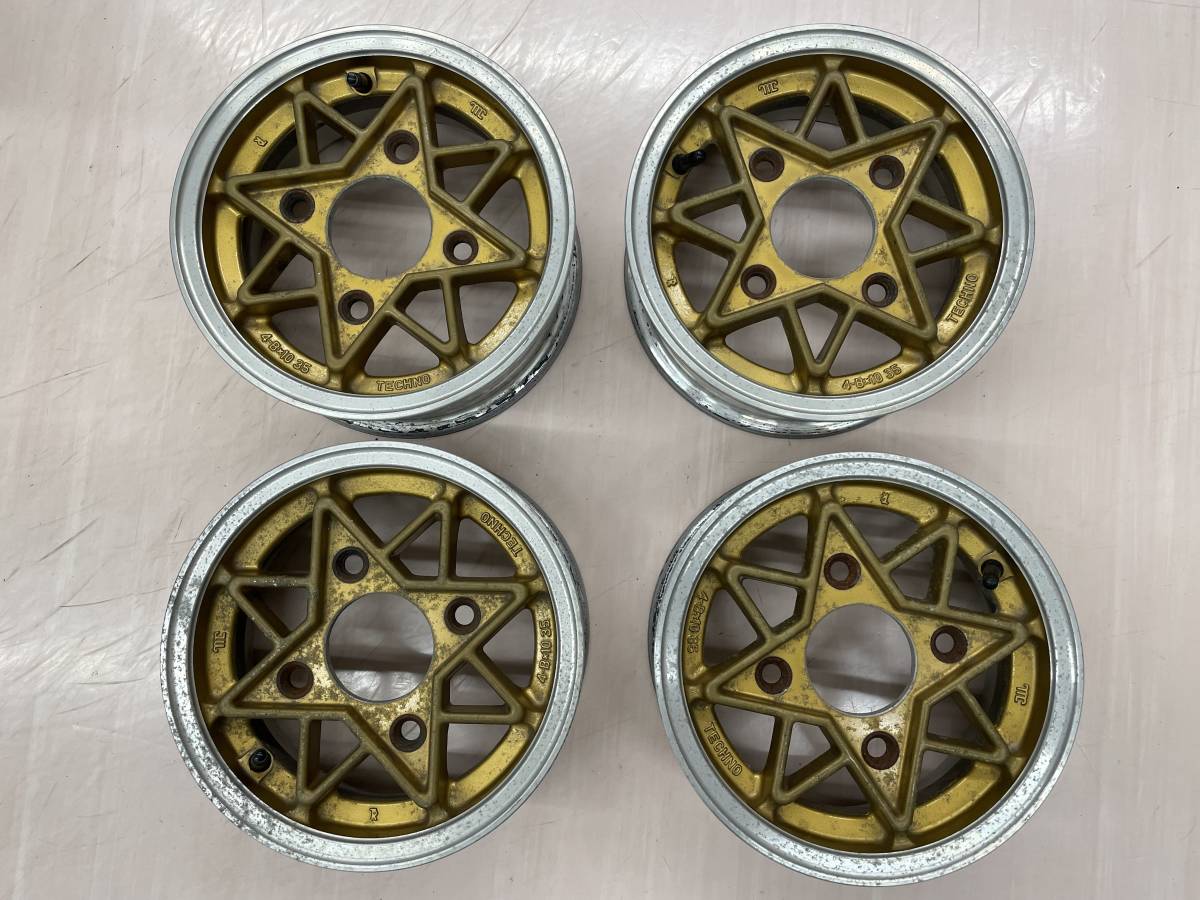 ハヤシレーシング 10インチホイール4個セット 当時物 ハヤシ ストリート レーシング タイヤ ホイール 4 ハヤシレーシング 10インチホイール4個セット