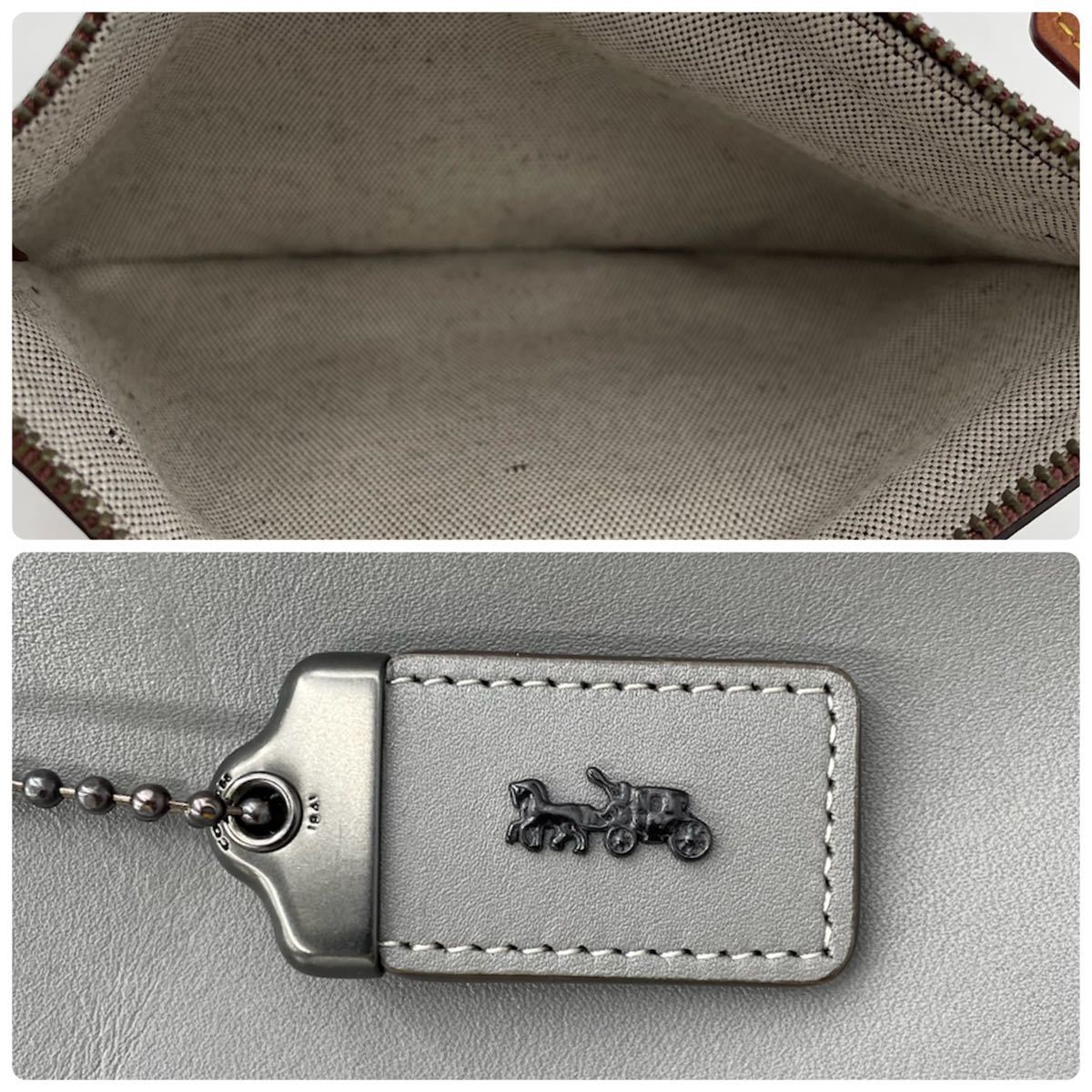 1円【超希少色 極美品】COACH コーチ メンズ トートバッグ A4 ビジネス 