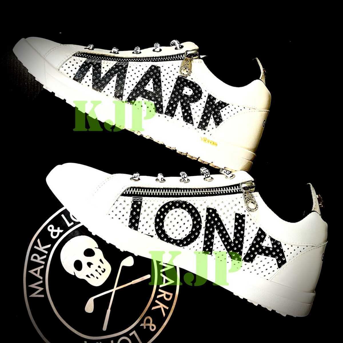 ○即納○【新品未使用】マークアンドロナ ゴルフシューズ ジッパー (41