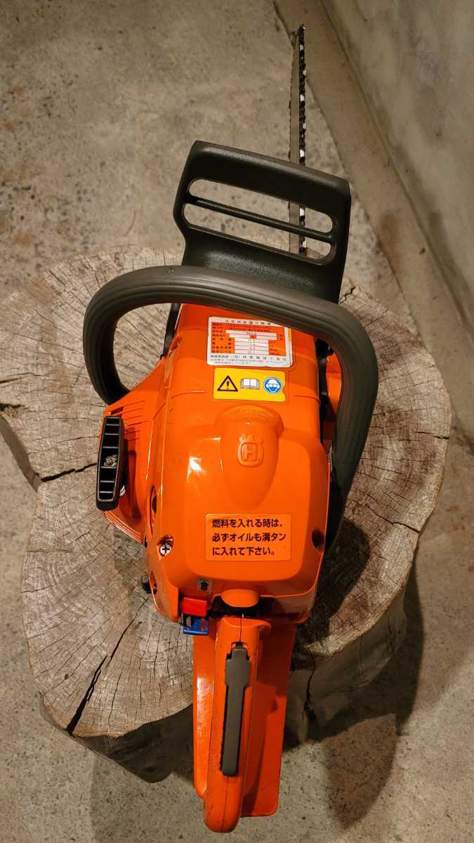 【中古】Husquarna エンジンチェンソー 340型 Husqvama・ハスクバーナ・エンジンチェンソー・340・40.8cc・動作品