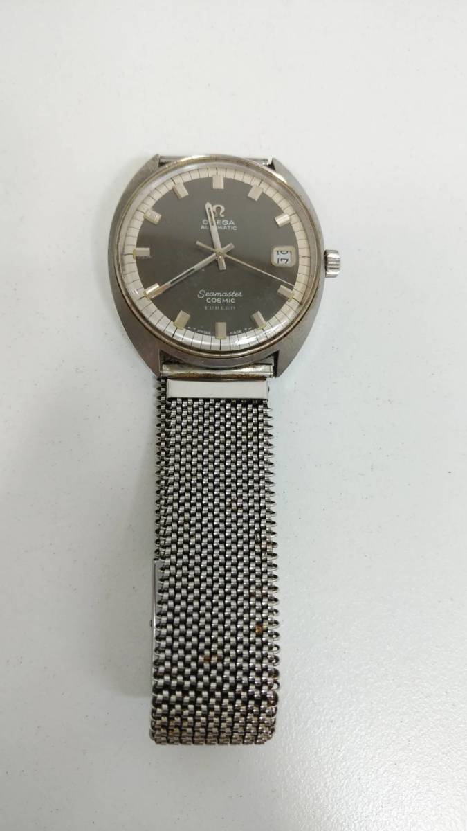  OMEGA シーマスター SEA MASTER １６６０２６－TOOL １０７ オートマチック稼働 リューズ &times;(シーマスター)｜売買されたオークション情報、yahooの商品情報をアーカイブ公開 - オークファン シーマスター