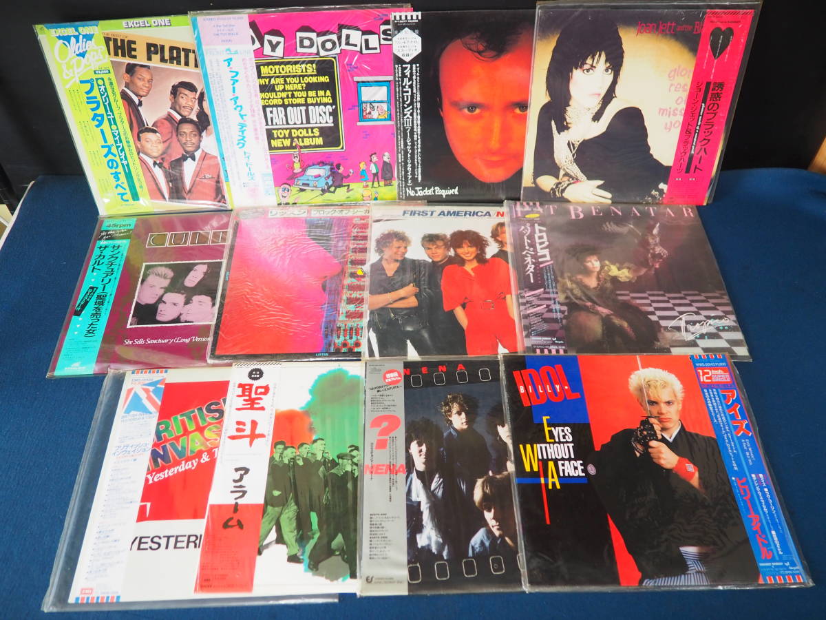 格安，正規品 洋楽 LPレコード 12枚セット 帯付有 解説カード付有 ポップス ロック NENA/BILLY IDOL/TOY DOLLS/CULT/パットベネター/アラーム など(その他)｜売買されたオークション情報、yahooの商品情報をアーカイ その他