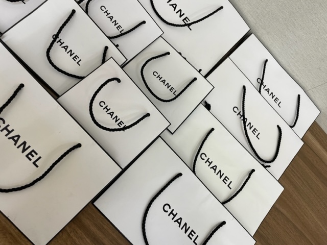 o0818-20 シャネル CHANEL ショップ袋 ショッパー 16枚 おまとめ 大量  