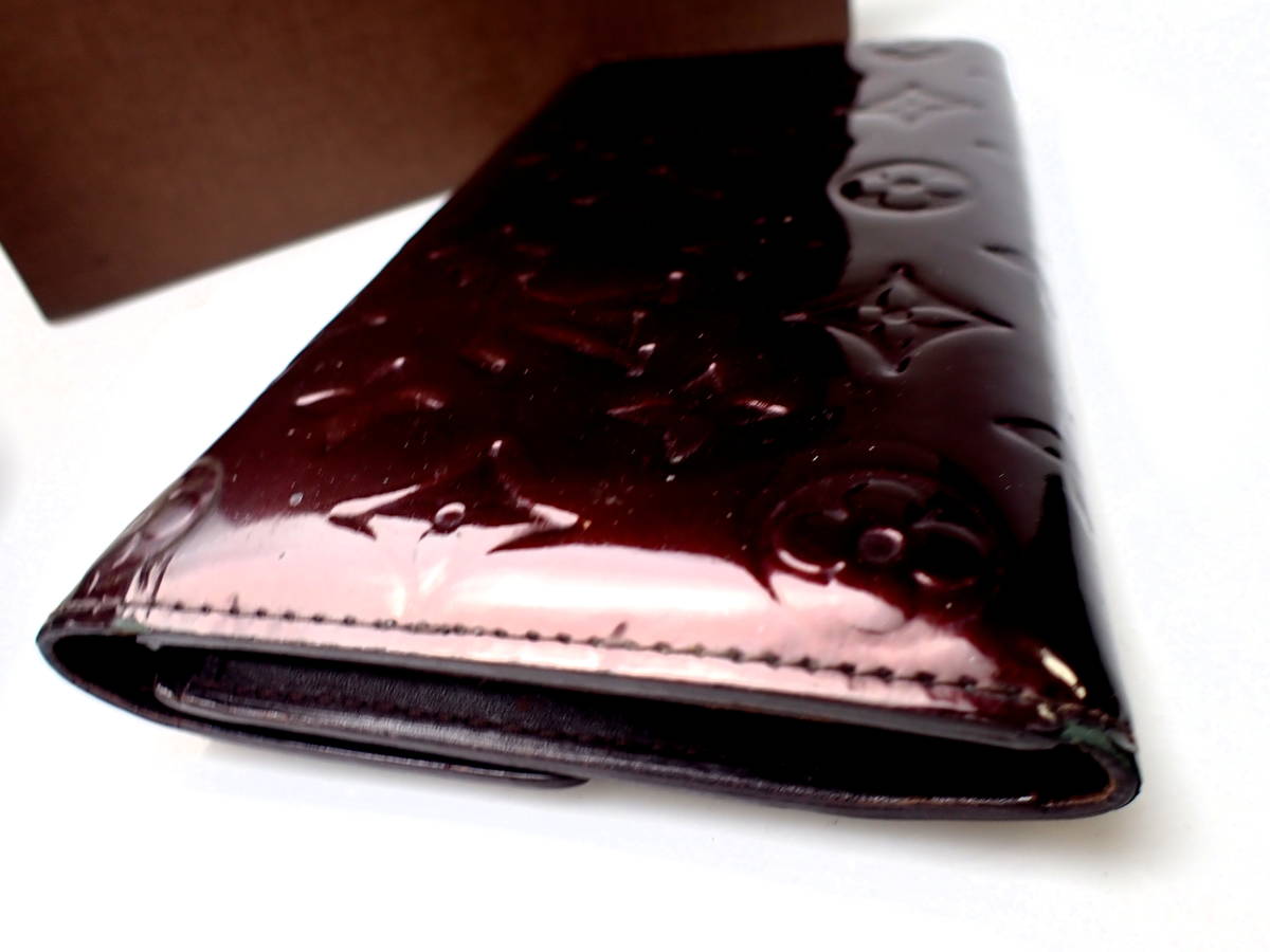 2483B正規品★ルイヴィトン★ヴェルニ★ポルトフォイユサラ VUITTON ルイヴィトン ポルトフォイユ お値下げ品中古 バイカラー ポルトフォイユヴィクトリーヌ