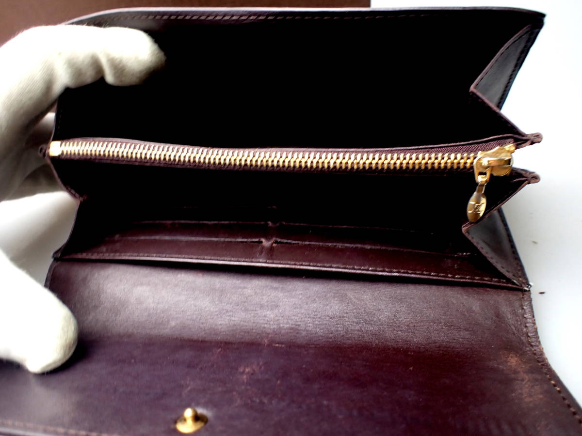 2483B正規品★ルイヴィトン★ヴェルニ★ポルトフォイユサラ VUITTON ルイヴィトン ポルトフォイユ お値下げ品中古 バイカラー ポルトフォイユヴィクトリーヌ