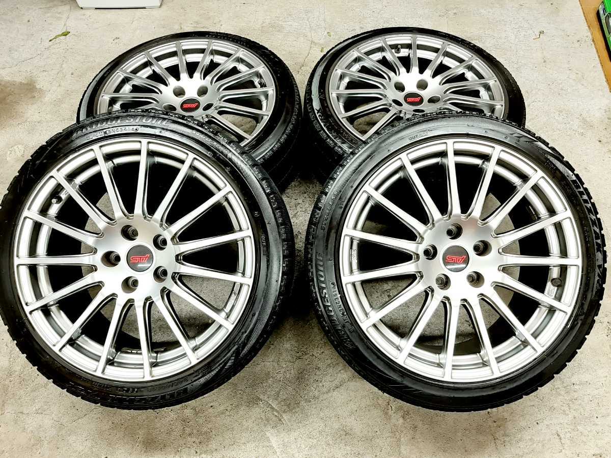 スバル WRX STI 純正 オプション ホイール 2016年製 245/40R18 