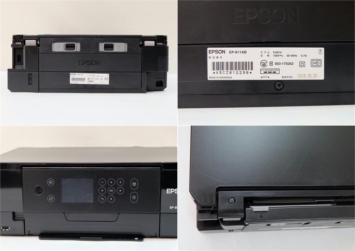 ジャンク品⭐︎EPSON EP-811AB EP-822AW二台セット Yahoo!オークション