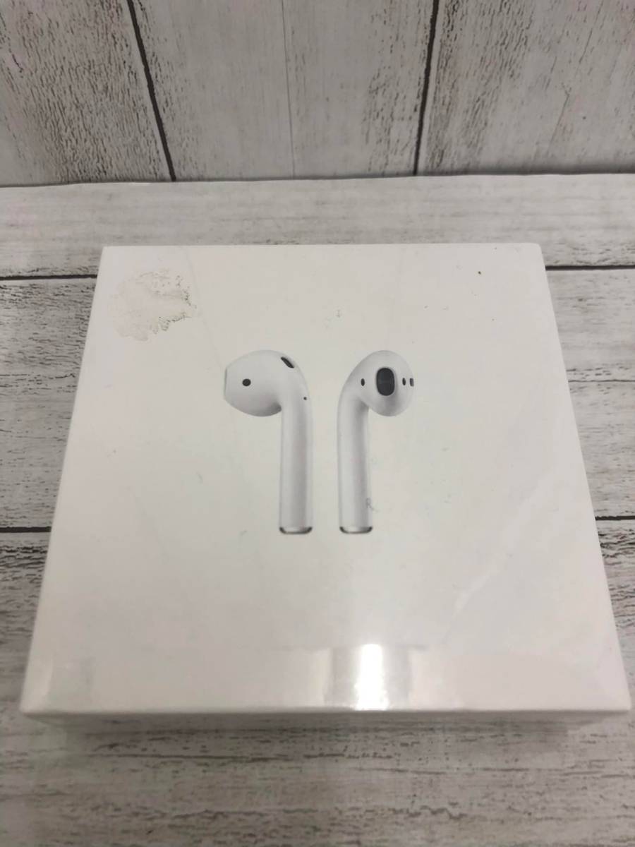 □未開封品 AirPods with Charging case MV7N2J/A アップル エアポッズ 第二世代