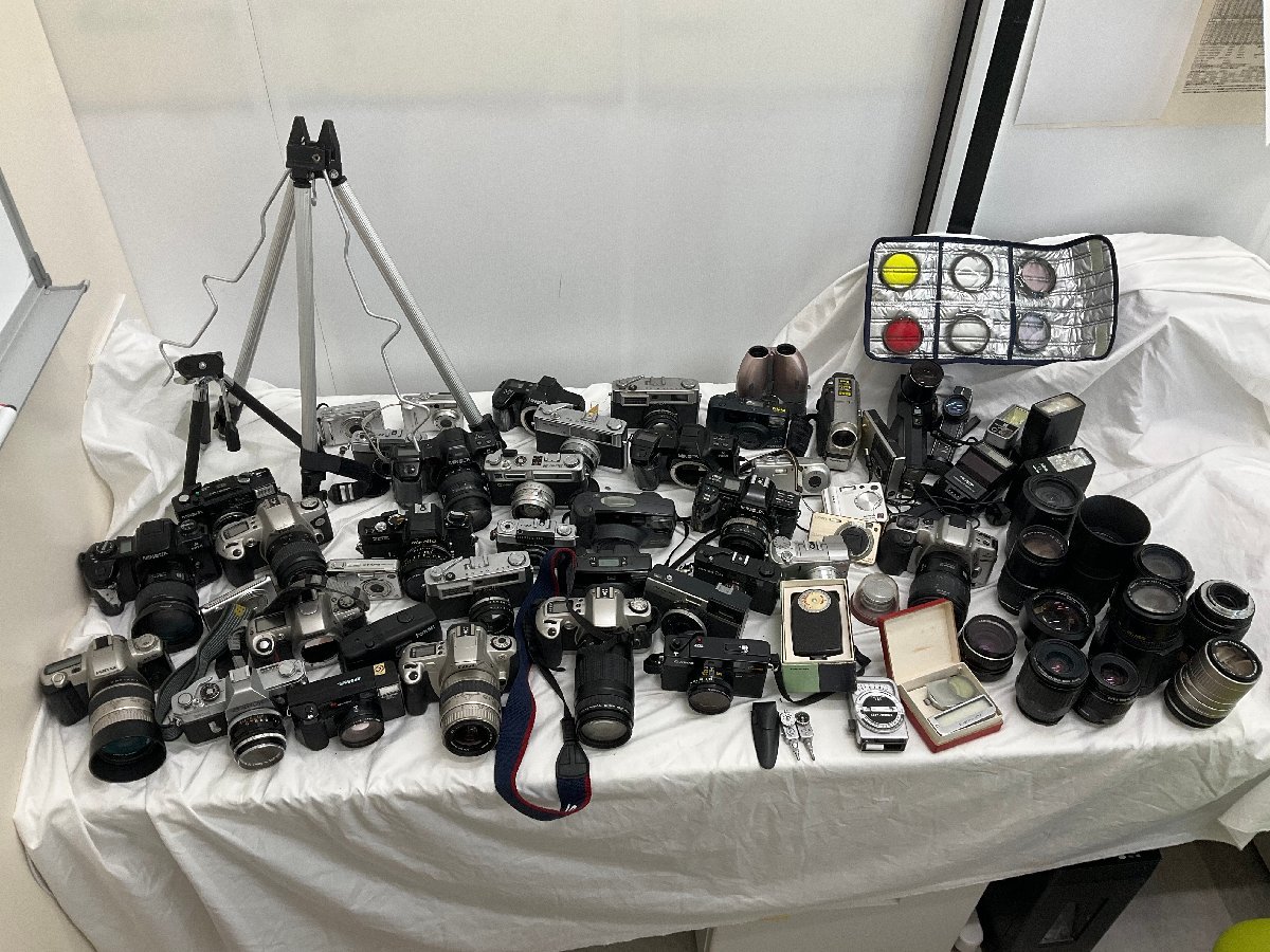 カメラ レンズ MINOLTA ペンタックス キャノン カシオ まとめ 7台