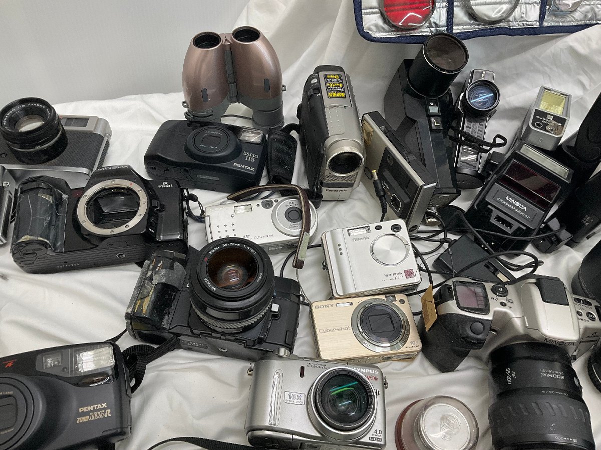 カメラ レンズ MINOLTA ペンタックス キャノン カシオ まとめ 7台