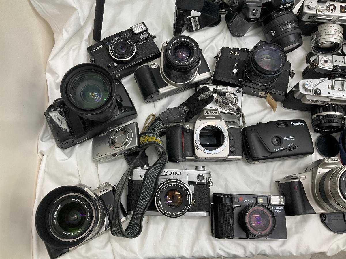 カメラ レンズ MINOLTA ペンタックス キャノン カシオ まとめ 7台