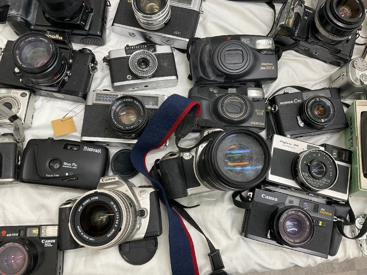 カメラ レンズ MINOLTA ペンタックス キャノン カシオ まとめ 7台