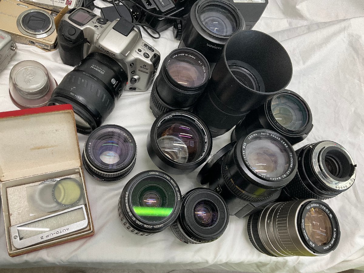 カメラ レンズ MINOLTA ペンタックス キャノン カシオ まとめ 7台