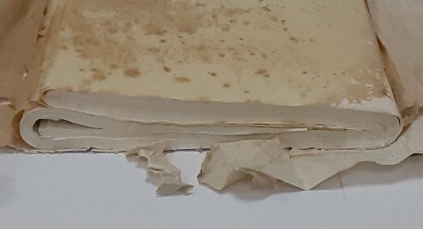 古紙 瑞巌 書道用 その1」100枚 1反｜瑞巖 書道用紙 画仙紙 本画仙 和