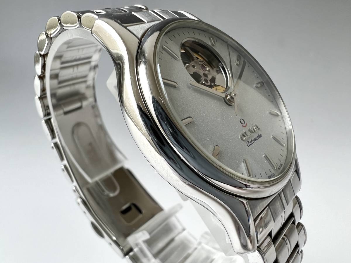 Y62稼働品 OLMA オルマ 2824.037.60 自動巻き 25石 スケルトン メンズ 