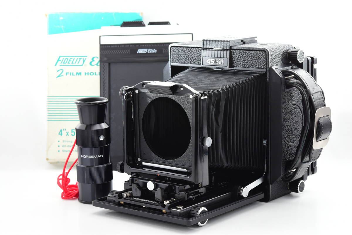 美品】Horseman 45FA Large Format Loupe Lupe 6x 4x5 Film Cut Holder