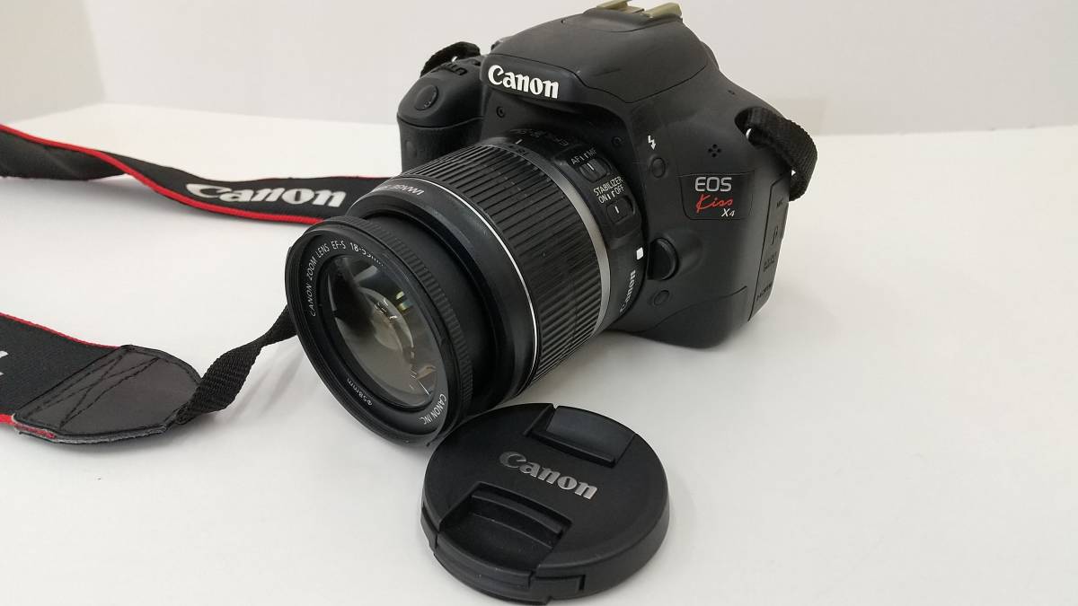 セール，人気 Canon EOS Kiss X4 18-55mm 1:3.5-5.6 デジタル一眼レフカメラ(キヤノン)｜売買されたオークション情報、yahooの商品情報をアーカイブ公開 - オークファン キヤノン