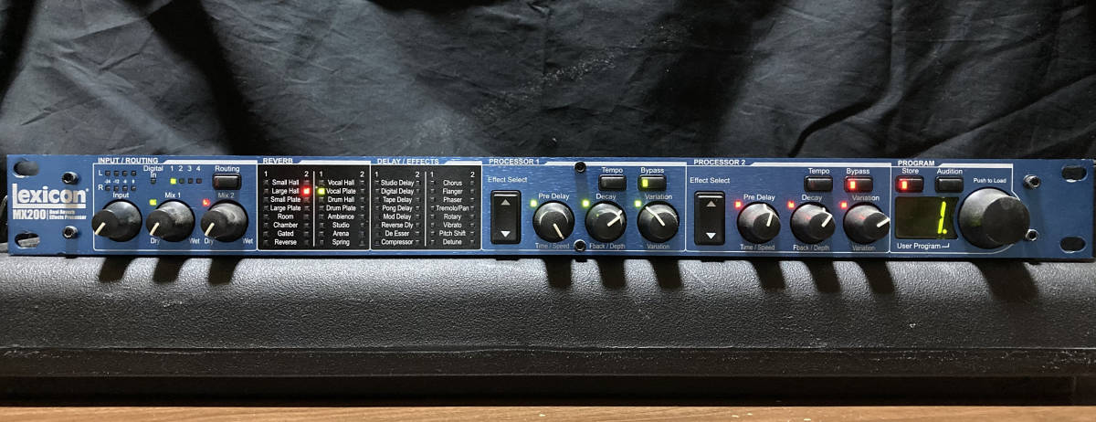 MX200 Lexicon | Pro - Reverb Effects Processor Dual リバーブ