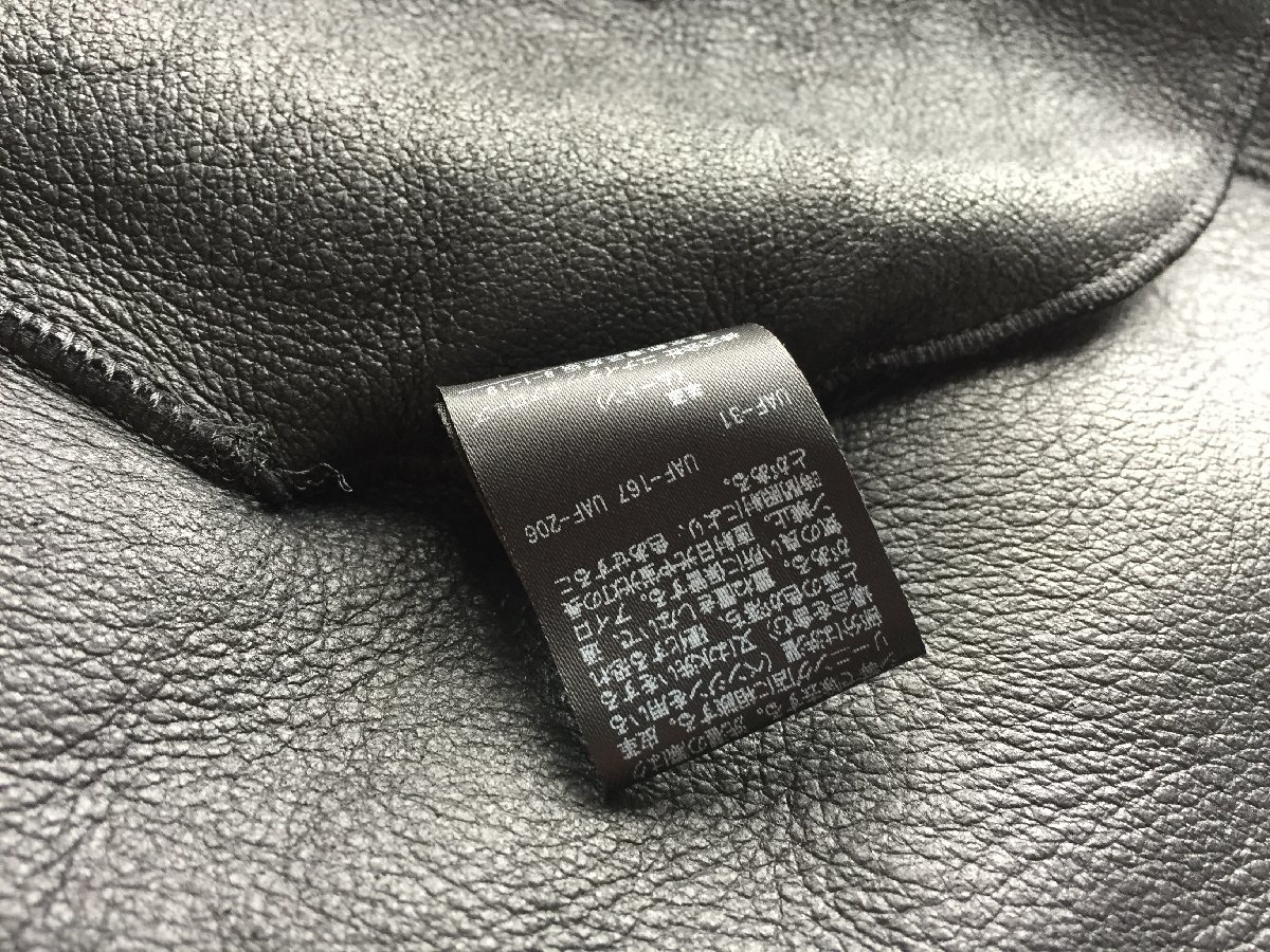 新品同様 UNITED ARROWS ユナイテッドアローズ 最高峰 羊革 ムートン 