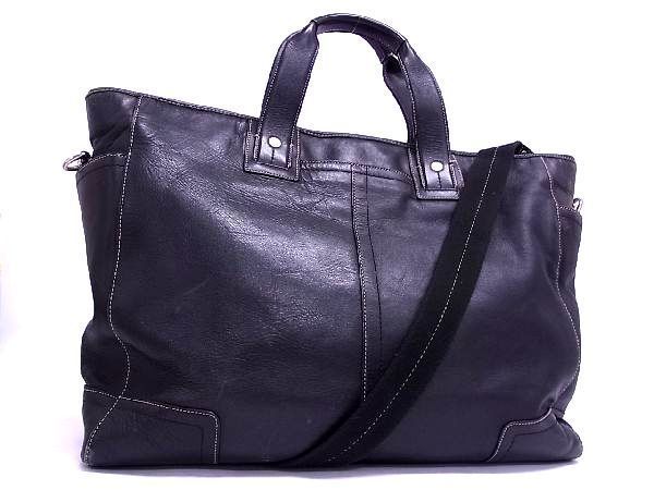 ✨美品✨ コーチ 2way トート 2way 黒 キャンバス ショルダー コーチ